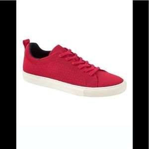 Red Lace Sneakers